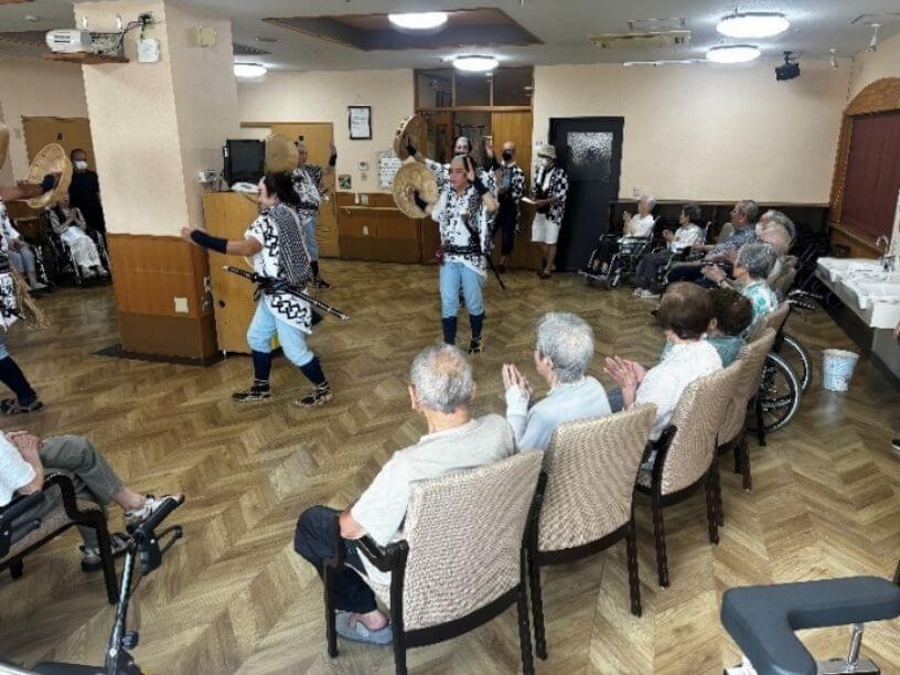 清水みなと祭り、次郎長道中が来館